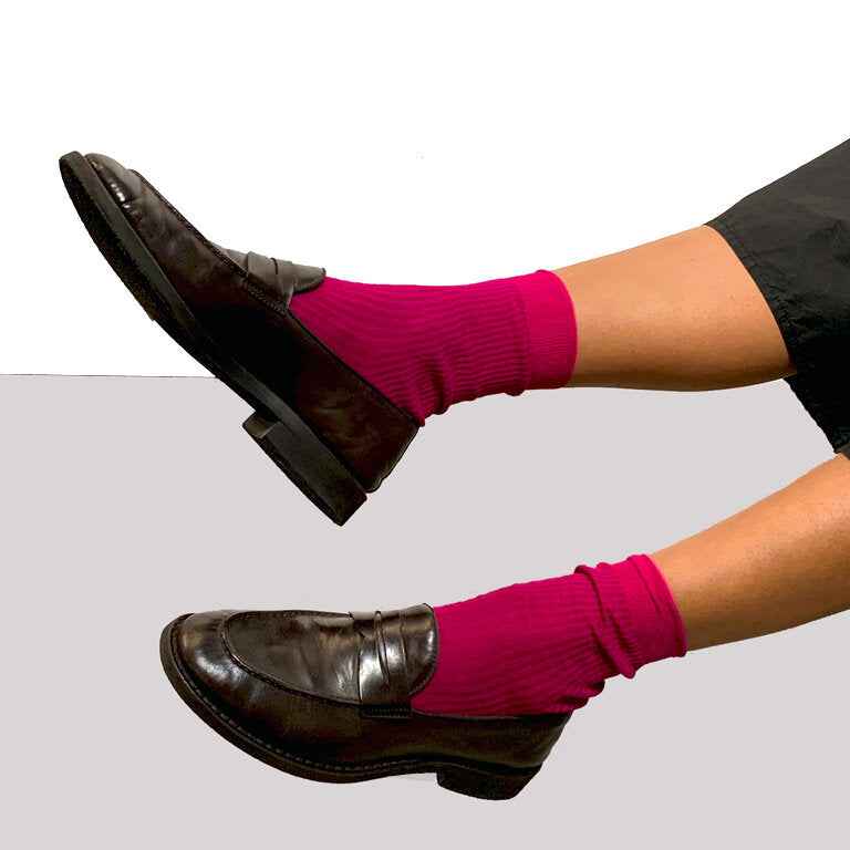 Marzia Lavender Cotton Socks