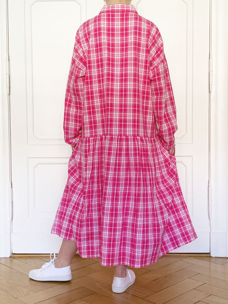 Les Moutons Noirs Freckle Check Dress