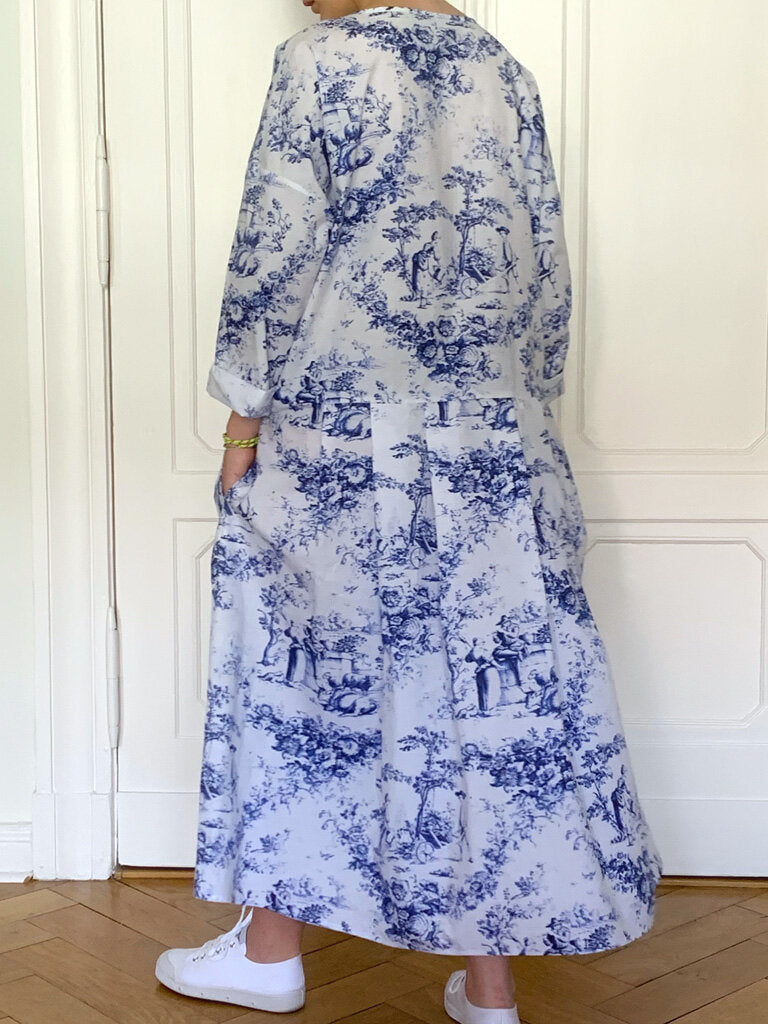 Les Moutons Noirs Delft Dress