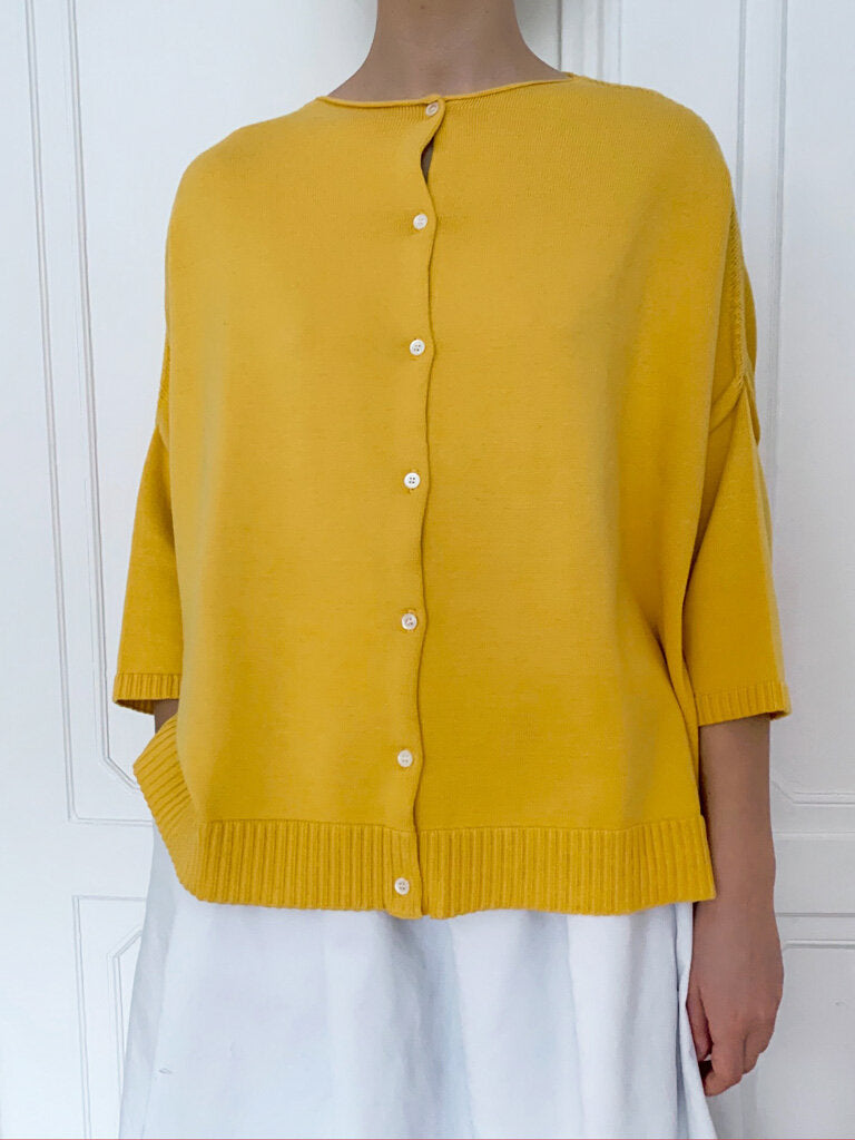 Gallego Desportes Cardigan Yellow