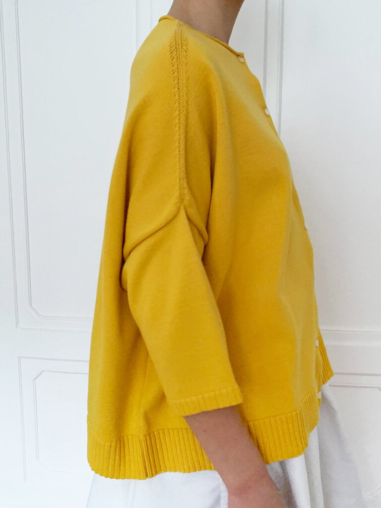 Gallego Desportes Cardigan Yellow