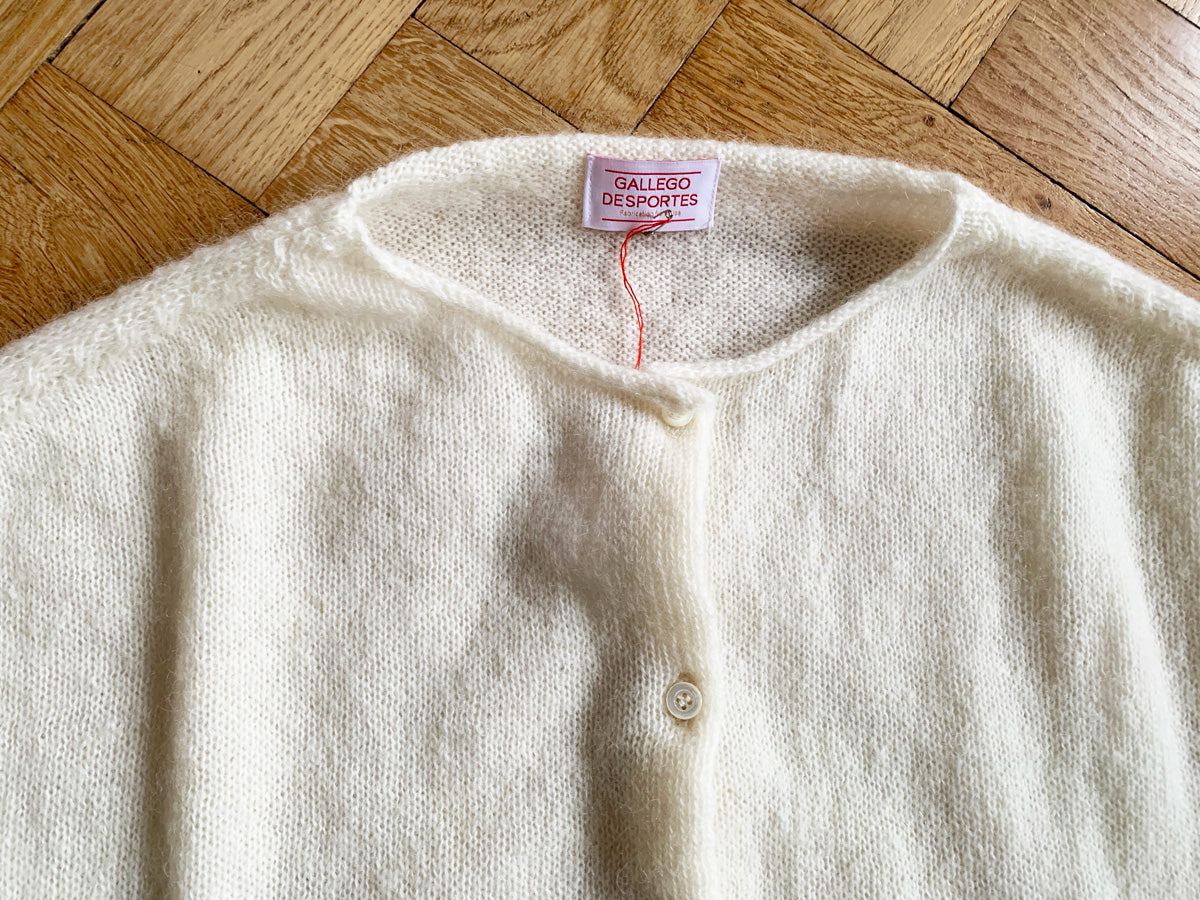 Gallego Desportes Mohair Knit Cardigan