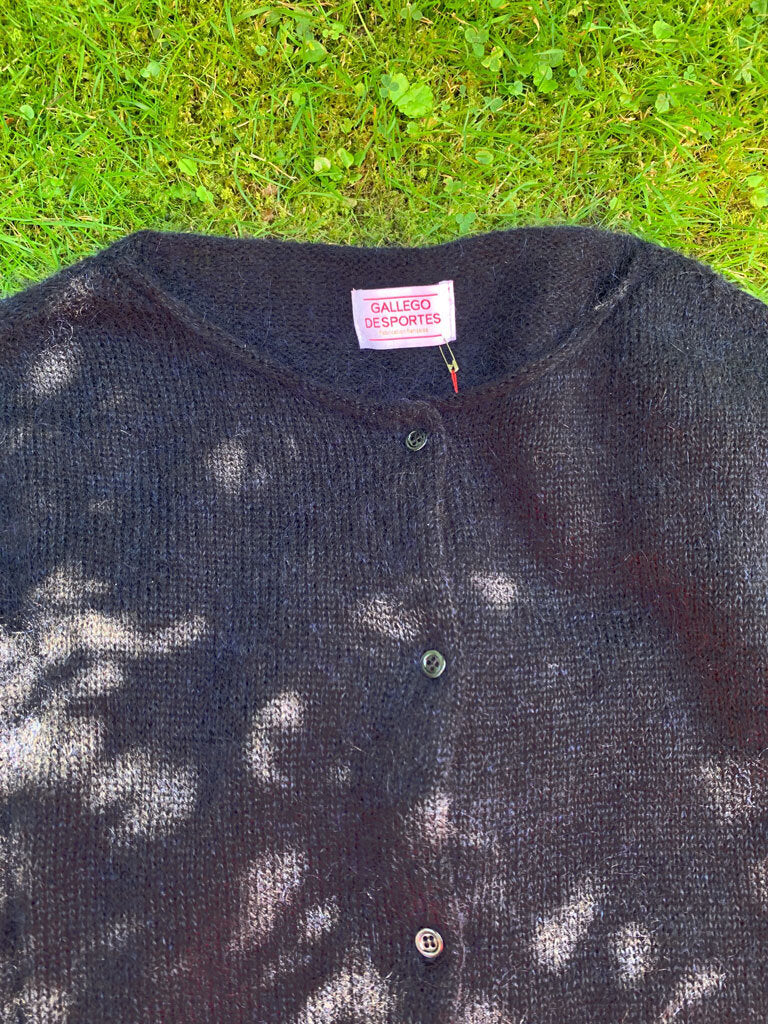 Gallego Desportes Mohair Knit Cardigan