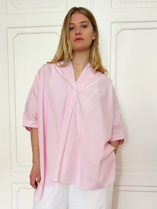 Gallego Desportes Lucia Striped Oversized Shirt