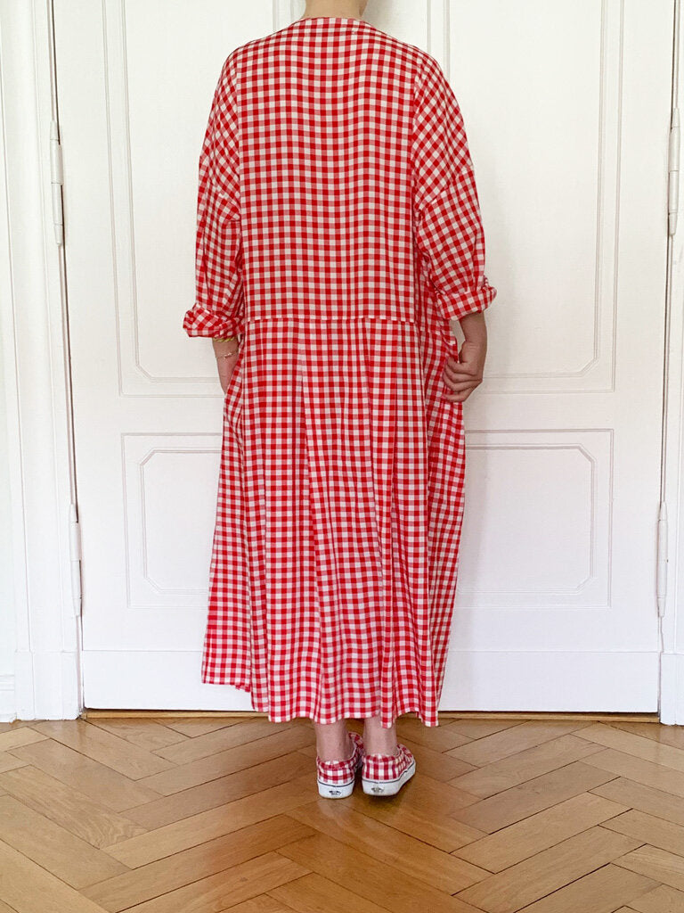 Les Moutons Noirs Lotta Gingham Dress