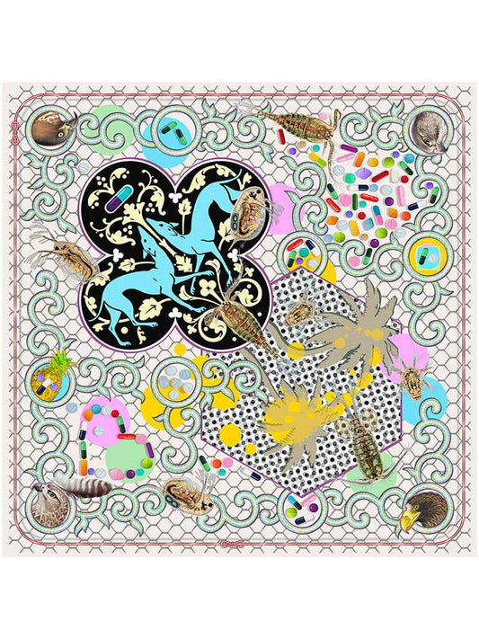 Consumed No.9 Silk Foulard