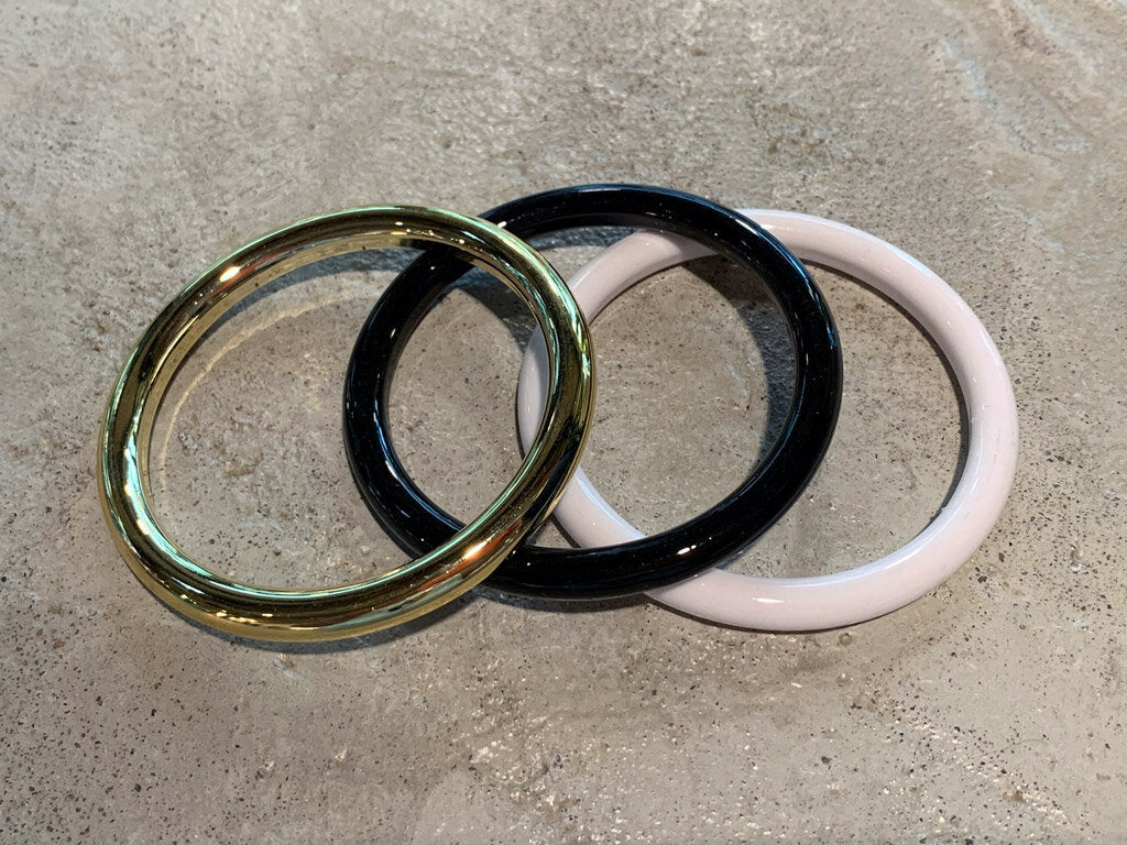 Poppy Round Bangles Set of 3