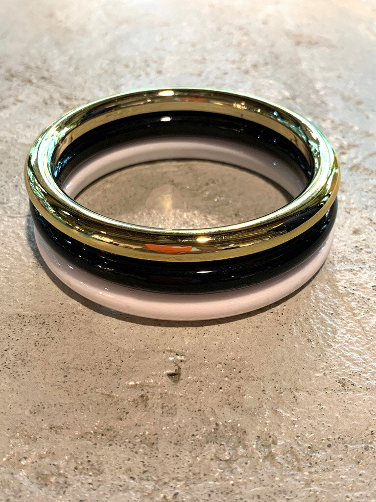 Poppy Round Bangles Set of 3