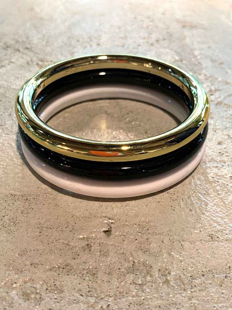 Poppy Round Bangles Set of 3