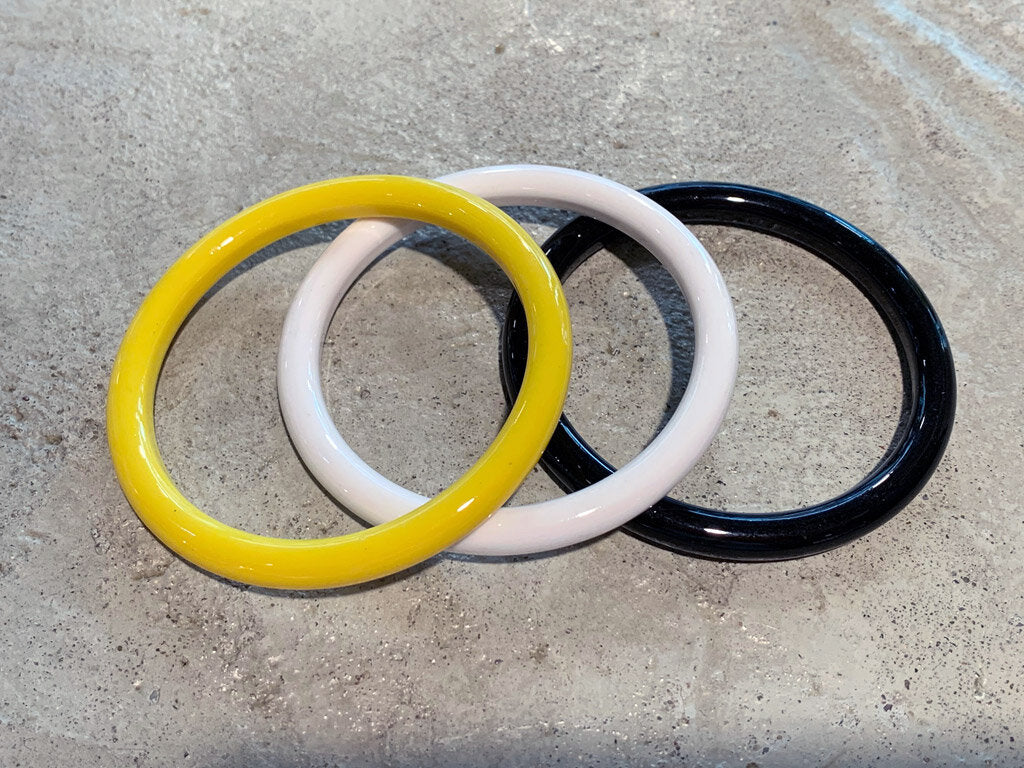 Poppy Round Bangles Set of 3