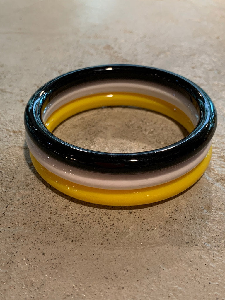 Poppy Round Bangles Set of 3
