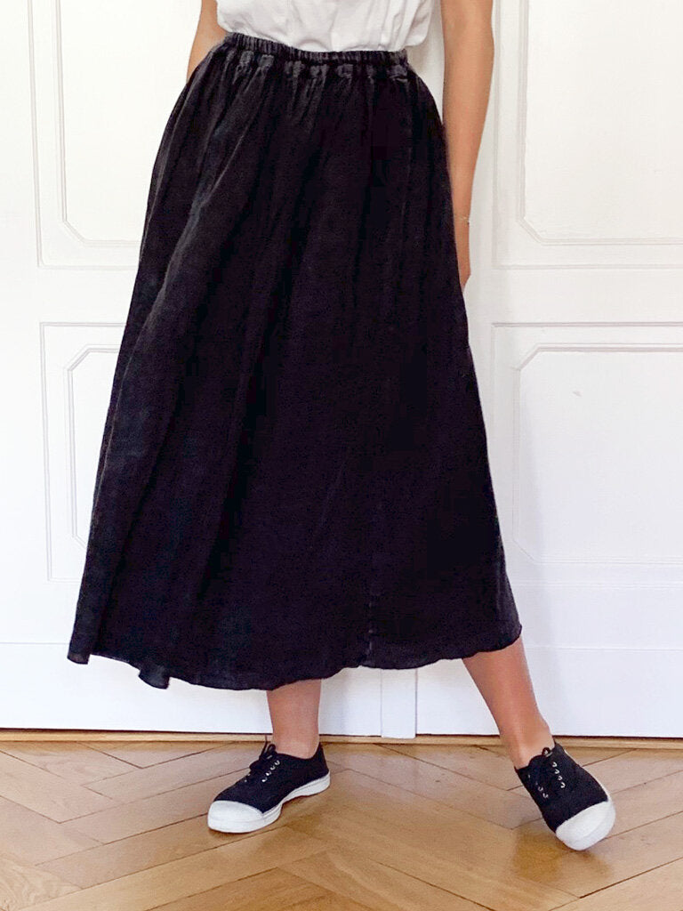 Les Moutons Noirs Rabe Linen Skirt