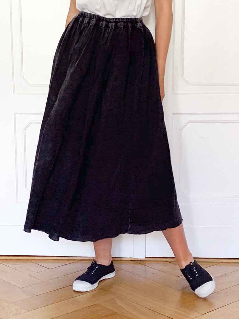 Les Moutons Noirs Rabe Linen Skirt