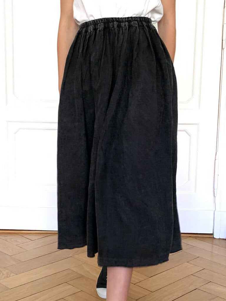 Les Moutons Noirs Rabe Linen Skirt
