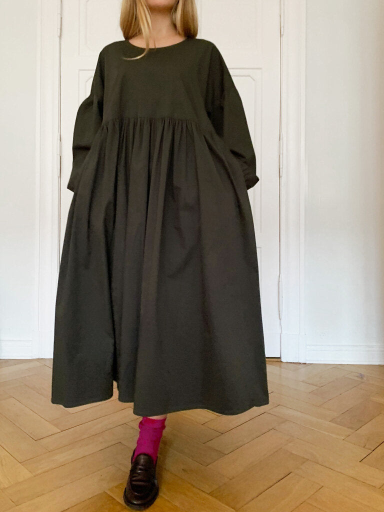 Les Moutons Noirs Rosemary Gathered Dress