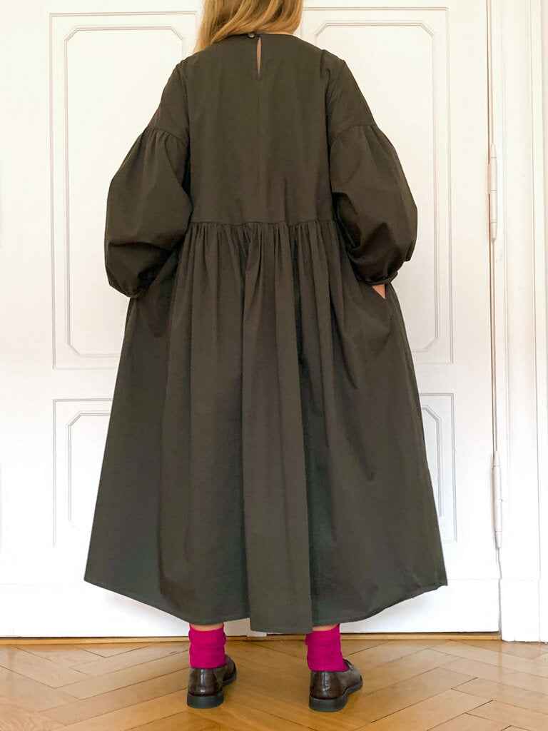 Les Moutons Noirs Rosemary Gathered Dress