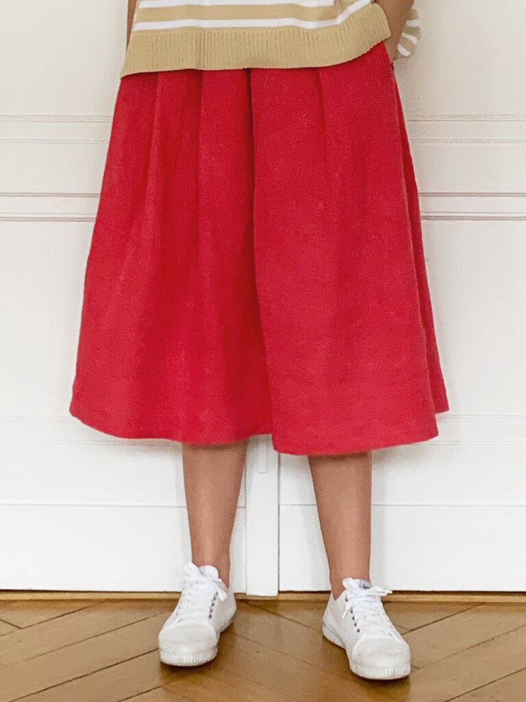 Les Moutons Noirs Ruby Linen Skirt