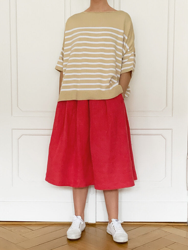 Les Moutons Noirs Ruby Linen Skirt