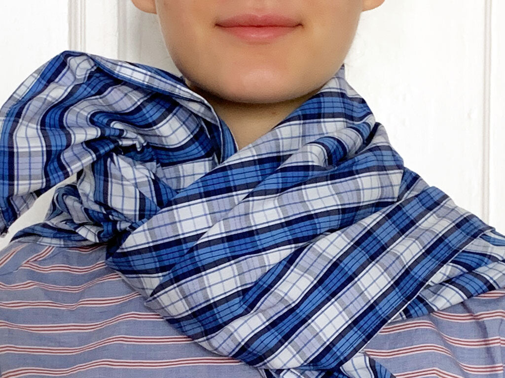 Les Moutons Noirs Sanssouci Tartan Foulard