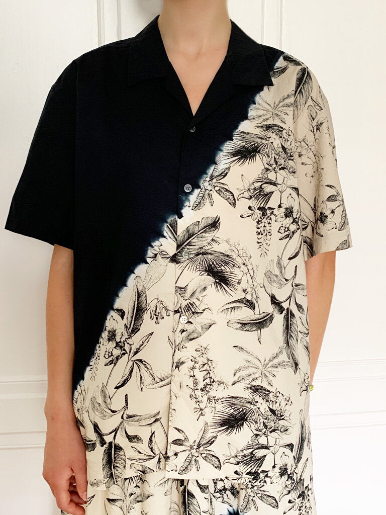 Suzusan Botanical Shibori Shirt