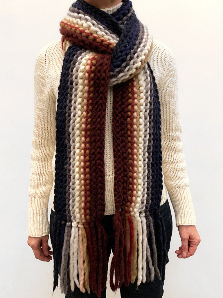Wommelsdorff Trudi Knitted Wool Scarf