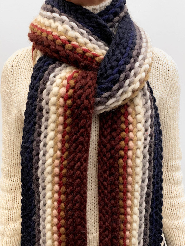 Wommelsdorff Trudi Knitted Wool Scarf