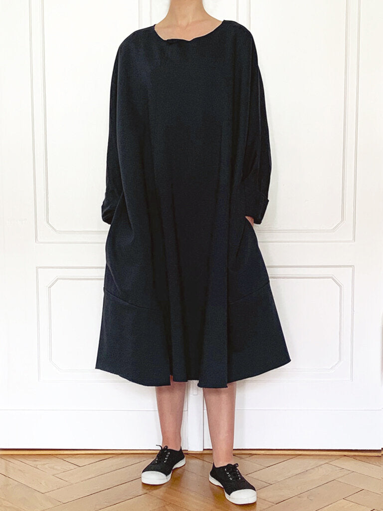 Les Moutons Noirs Wind Sweatshirt Dress