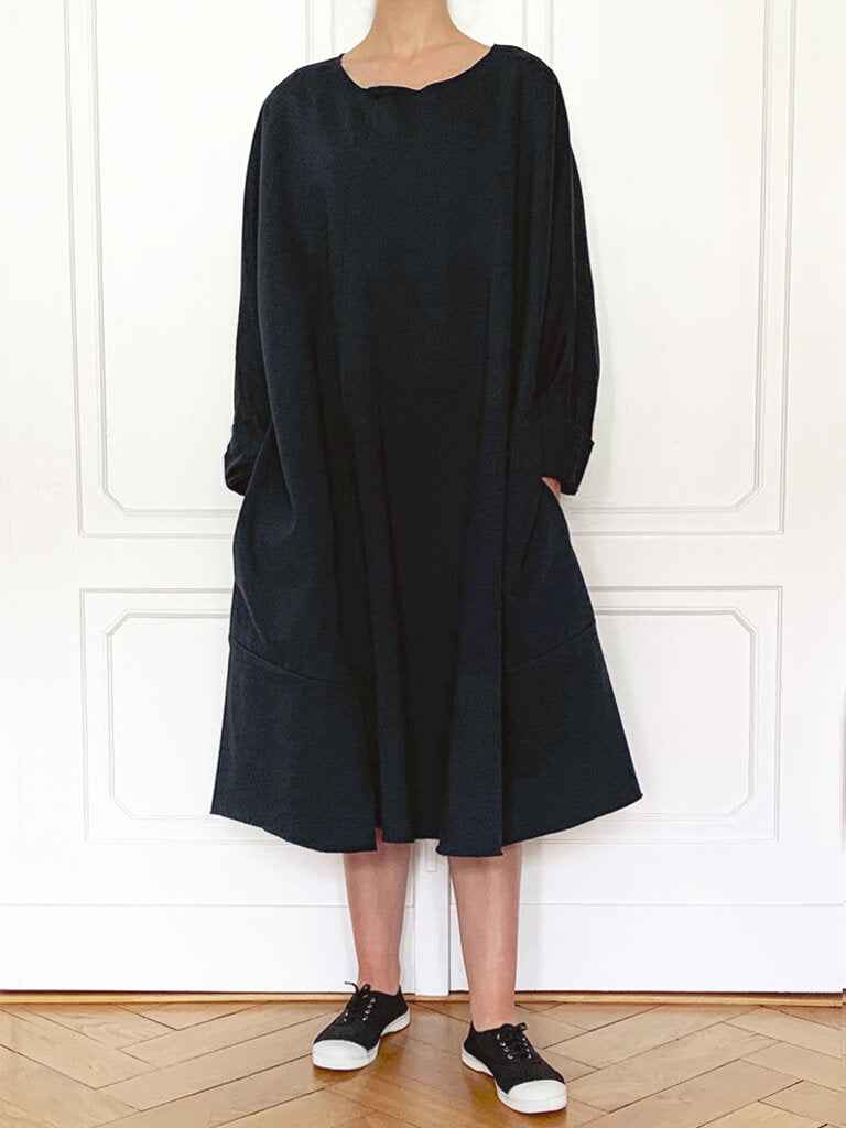 Les Moutons Noirs Wind Sweatshirt Dress
