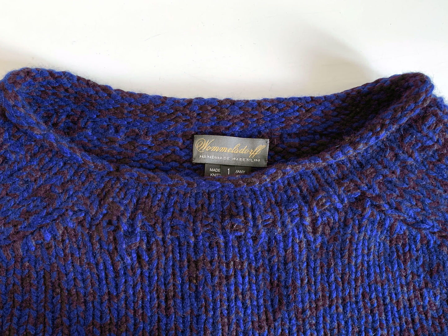 Wommelsdorff Sue Cashmere Round Neck Sweater