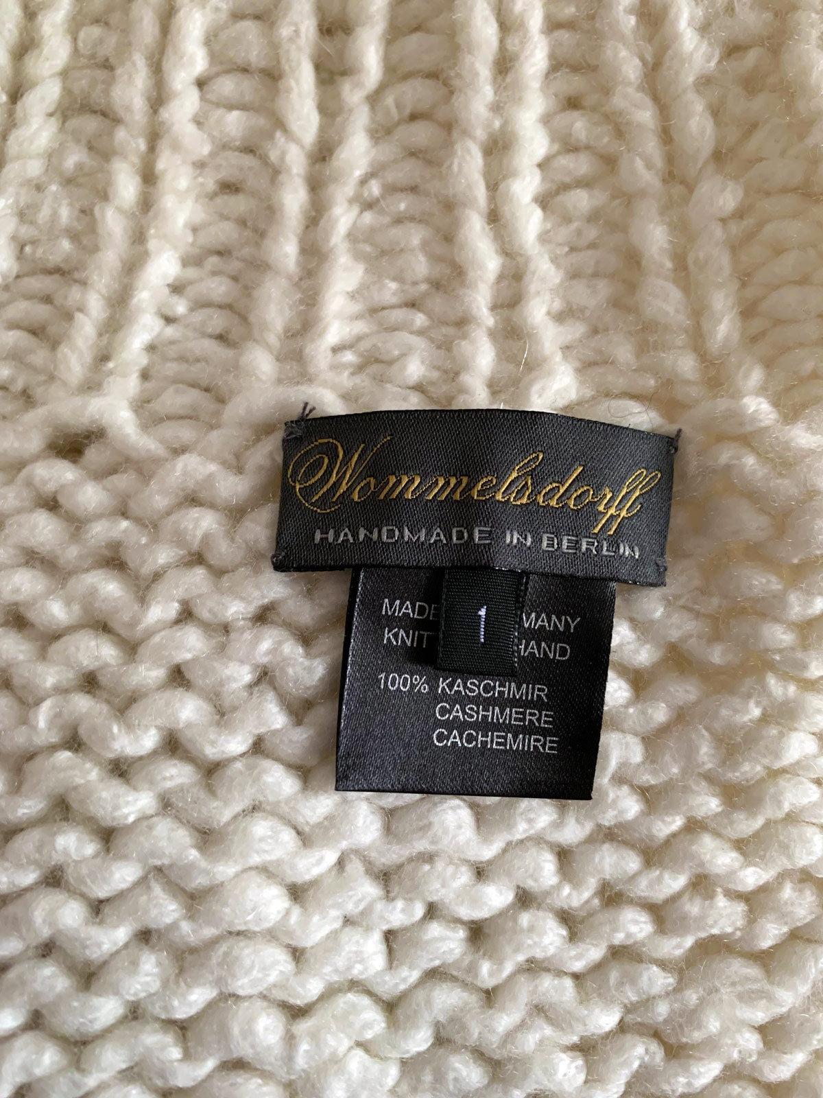 Wommelsdorff Rona Long Cashmere Cardigan