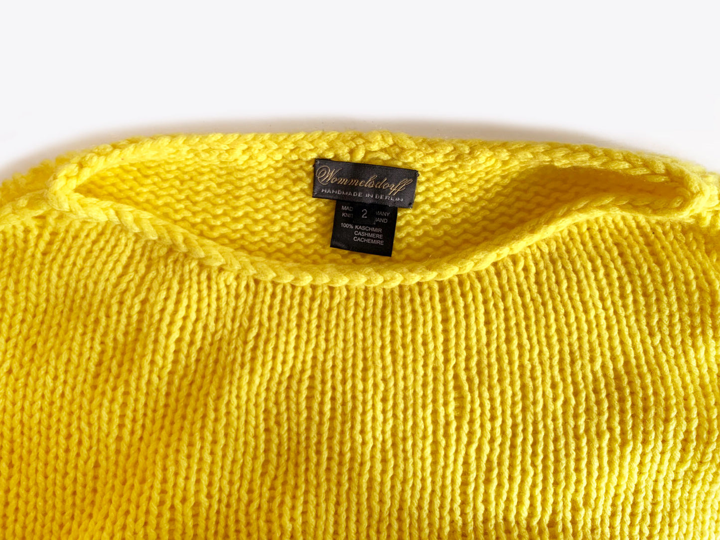 Wommelsdorff Sunny Cashmere Pullover