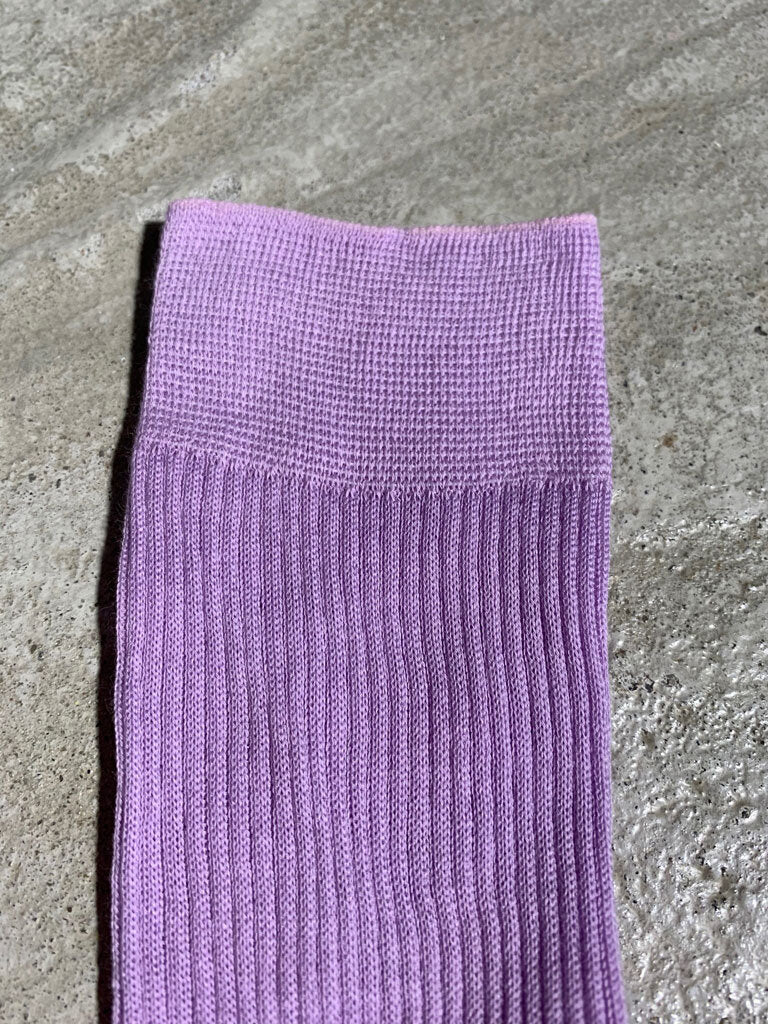 Marzia Lavender Cotton Socks