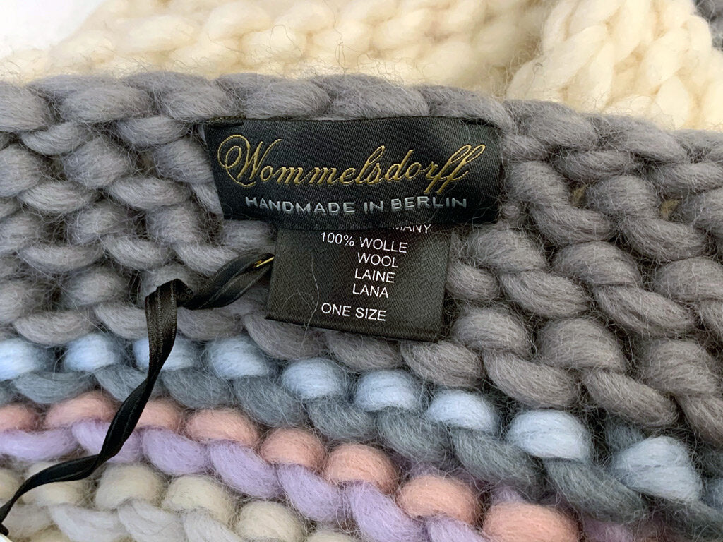 Wommelsdorff Faith Knitted Wool Scarf