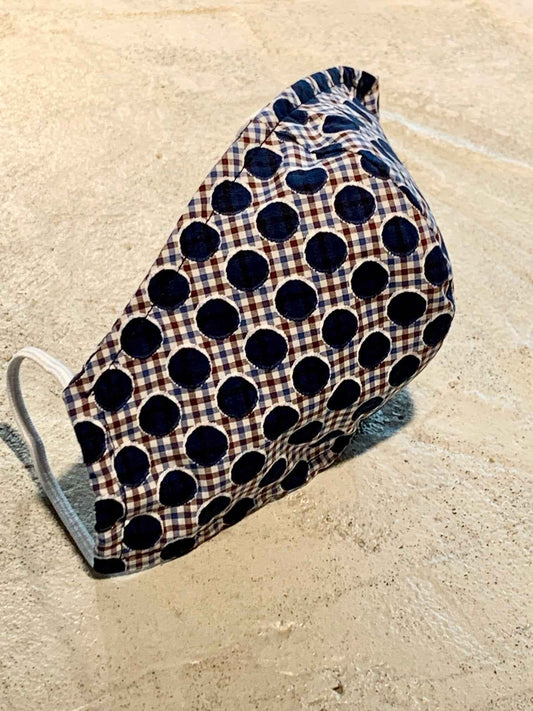 Les Moutons Noirs Polka Dots Face Mask