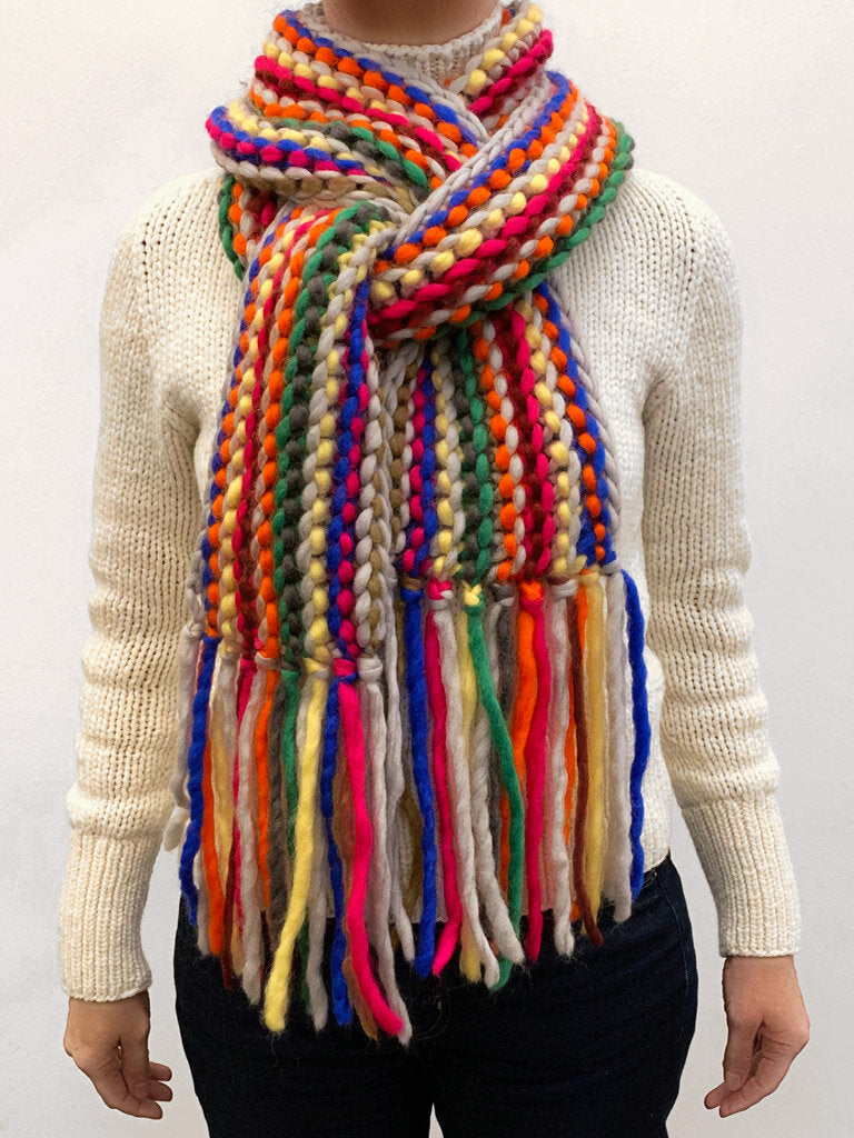 Wommelsdorff Pippi Knitted Wool Scarf