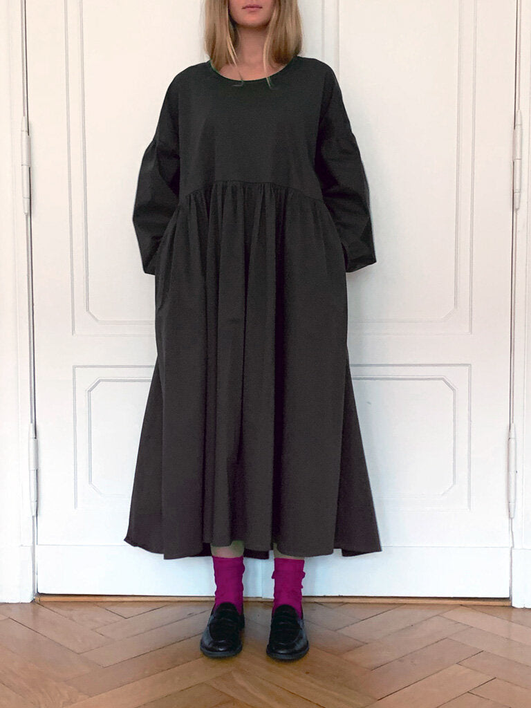 Les Moutons Noirs Rosemary Gathered Dress