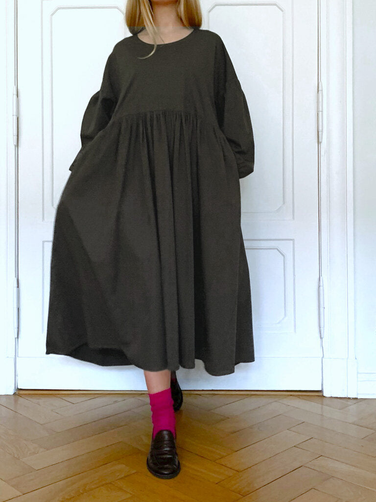 Les Moutons Noirs Rosemary Gathered Dress