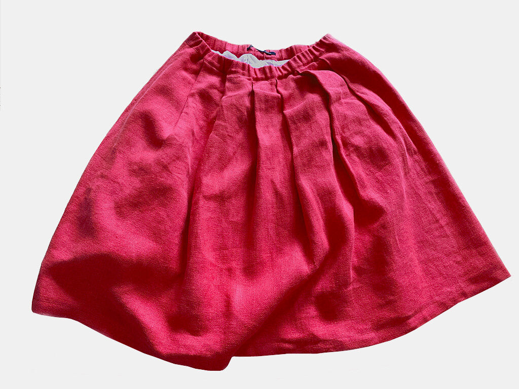 Les Moutons Noirs Ruby Linen Skirt