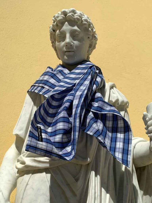 Les Moutons Noirs Sanssouci Tartan Foulard