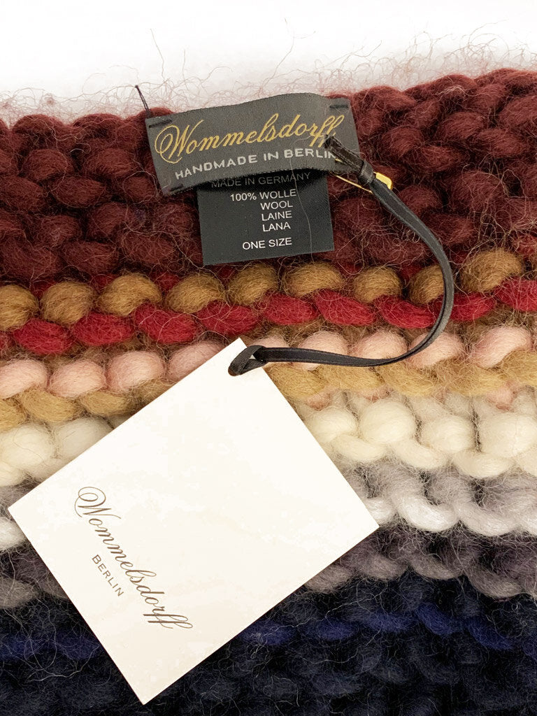 Wommelsdorff Trudi Knitted Wool Scarf