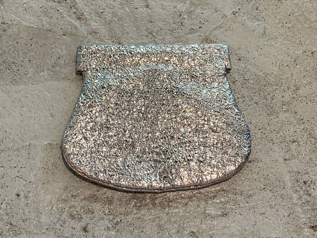 Zilla Metallic Leather Coin Wallet